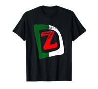 DZ Algeria Algerian Flag Initial T-Shirt