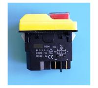 DZ04 4 Pins Waterproof Electromagnetic Push Button Switches ON OFF Start Stop Switch 250VAC 8(6) A RRBXXUYN