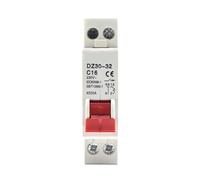 DZ30-32 DPN 1P+N Mini Circuit Breaker MCB 6A 10A 16A 20A 25A 32A Din Rail Mounting Cutout Miniature Household Air Switch 1Pcs(25v)