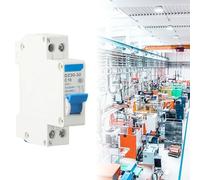 Dz30 Through 32 1pn Miniature Circuit Breaker 2-in-2-out DPN Air Switch with 4500a Breaking Capacity Short Circuit Overload Protection for Ac230v 50hz Industrial and Residential Usage(20A)