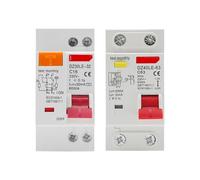 DZ30L DZ40LE EPNL DPNL 230V 1P+N Residual Current Circuit Breaker with Over and Short Leakage Protection RCBO MCB 6-63A 1Pcs(32A)