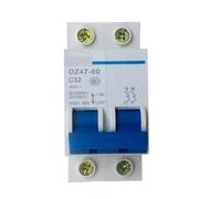 DZ47-60 C32 AC230/400V 2P 32A Rated Current 2 Pole Miniature Circuit Breaker