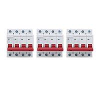 DZ47-63Z DC1000V 4P Miniature Circuit Breaker, MCB Air Switch for Solar PV Systems, Overload Leakage Short Circuit Protection with Silver Contacts and Arc Extinguishing (10A)