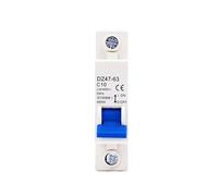 DZ47 MCB 1P 1A/2A/3A/6A/10A/16A/20A/32A/40A/50A/63A Breaking Capacity(40A)