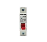 DZ47B-63 DC 12V 24V 48V Circuit Breaker Battery car Protector Positive and Negative Protection Switch Isolator(80a,1P)