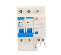 DZ47LE - 32 2P+N C32 RCCB Current Circuit Breaker, 32A 30mA Leakage Protection, Compact DIN Rail Mount for Home, Industrial & Rural Electrical Installations