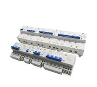 DZ47LE-63/125 Household air switch leakage protector 1P+N 2P 3P+N 4P AC400V three-phase overload protection circuit breaker(3P N,10A)