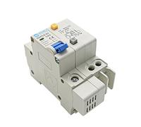 DZ47LE-63 Household Air Switch Miniature Circuit Breaker 1P+N Switch with Leakage Protector Three-Phase Main Gate Air switches (Color : 63a, Size : 1P N)