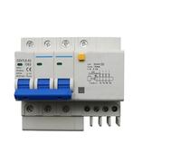 DZ47LE-63 Household Air Switch Miniature Circuit Breaker 3P+N Switch with Leakage Protector Three-Phase Main Gate 1Pcs(16A)