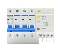 DZ47LE-63 Household Miniature Circuit Breaker 1P/2P/3P/4P 6A-63A Air Switch With Leakage Protector Main Gate(1P N,25A)