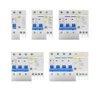 DZ47LE-63 Household Miniature Circuit Breaker 1P/2P/3P/4P Air Switch With Leakage Protector Three-phase Main Gate(2P,25A)