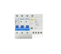 DZ47LE-63 household miniature circuit breaker 3P+N air switch with leakage protector three-phase main switch(50A)