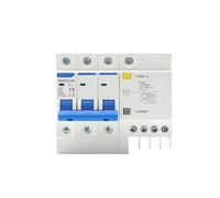 DZ47LE-63 household miniature circuit breaker 3P+N air switch with leakage protector three-phase main switch(DZ40LE-63A)