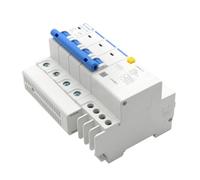 DZ47LE-63 Household Miniature Circuit Breaker 4P air Switch with Leakage Protector Three-Phase Main(6 Years)