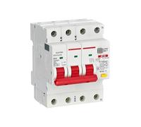 DZ47sLES small leakage protection circuit breaker, DZ47sLES top incoming line 3P+N (N pole straight through) C 50A