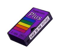 DZ662 Back to the Future - Creative Enamel Pin for Women Backpack Collar Hat Decoration, Normal, Non-precious metal