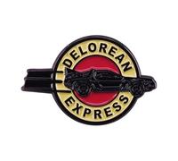 DZ662 Back to the Future - Creative Enamel Pin for Women Backpack Collar Hat Decoration, Normal, Non-precious metal