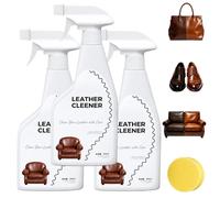 DzaiCrkwd Deep Nourishing Leather Nursing Cream, Leather Conditioner & Repair Paste, Household Leathers Care, Restores Softness & Shine, for Furniture/Boots/Jackets/Shoes/Bag (3pcs.)