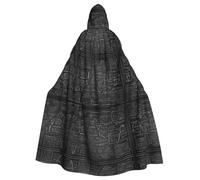 DZBDWZXH (Physics Printing) Printed Hooded Cape For Adult Unisex, Witch Cape Hooded Cloak for Halloween Parties Christmas Costume
