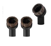 DZCYAOHL 3 Pack Brush for Henry Hoover, Round Dusting Brush for Henry Hetty Hoover Attachments, Horse Hair Vacuum Cleaner Attachment Replacement.