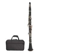 DZDZDZ Buffet Bb Clarinet 17 Keys B Flat Musical Instruments Bakelite Tube Nickel Plated Clarinet Professional Clarinet (Color : 2)