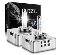 DZG D5S Xenon HID Headlight Bulbs 35W 6000K Pure White High Low Beam, 2 Pieces