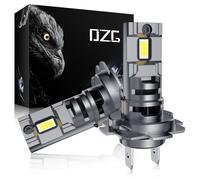 DZG H7 LED Headlight Bulbs 6000K White 12V High Low Beam Car Fog Motorcycle Front Light, 2 Pcs