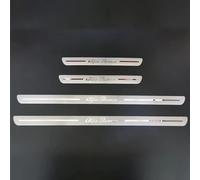 dzggs 4Pcs Car Door Sill Protector Strips for Alfa Romeo Tonale ab 2022, Stainless Steel Door Sill Kick Plates Protector Strips Non-Slip Anti-Scratch Welcome Pedal