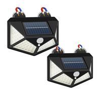 DZGKGM Magnetic RV Light Solar Light with Super Strong Magnet - Motion Sensor Lights for Trailers, Campers | Outdoor & Exterior Lighting, RV Porch & Awning Lights, Easy Installation, 2 Pack