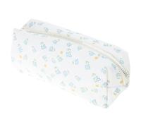 DZHCBNE 1PC Bow Pencil Case, Floral Pink Purple Bow Pencil Case,Cute Aesthetic Pencil Cases,Bows Makeup Bag, Bows Pencil Pouch, Student Stationery Organizer, for Stationery, Toiletries, Makeup