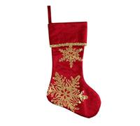 DZHCBNE 1PC Large Traditional Father Christmas Deluxe Santa Stocking, Velvet FluffyPlush Sacks,Christmas Stockings Santa Snowman XmasStocking, Hanging Christmass Stockings, ForXmas Party Gift Filler