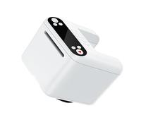 DZHCBNE 1Piece Automatic Card Shuffler And Dealer, 2-12 Players Rechargeable Card Dealer With Remote, 360°Rotating 2 Decks Cards Shuffler For UNO, Hold Deal