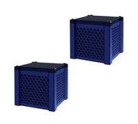 DZHCBNE 2 Pieces Aquarium Water Purifier Cube,Reusable Activated Water Filter With Honeycomb Structure,Fish Tank Filtration Cleaning Cubes,Aquarium Fish Tank Purifier Cube,for Fish Tanks & Aquariums