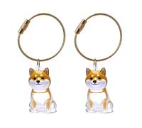 DZHCBNE 2pcs Keychain,Clear Hair Memorial Storage Container Keyring, Pet Hair Pet Memory Box, Box, Clear Memorial Storage Box, For Dog Lover Furs Collector