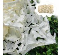 DZHTUF Beige Camouflage Net,2x2m 3x3m 3x4m 4x6m 4x8m 5x5m,Pergola Sunshade Sail,Reinforced Military Camouflage Netting,Sun Protection Nets,Hunting,Camping,Decoration,Beige-5x10m/16.4x32.8ft