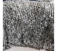 DZHTUF Blackout Camo Net,Professional Camouflage Netting,2x3m,3x5m,4x6m,Grey Bulk Roll Camouflage Net,Waterproof Camouflage Netting,Military Themed Party Decorations,Grey-1x8m/3.3x26.2ft