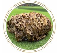 DZHTUF Camo Netting Camouflage Netting,Outdoor Camouflage Sunscreen Nets,Reinforced Camouflage Net,Military Camouflage Net Covers,Hunting Camo Netting,Desert-7x9m/23x29.5ft