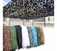 DZHTUF Outdoor Camouflage Netting,Reinforced Camouflage Net,2x3m,3x4m,4x5m,5x8m,Garden Shade Net,Professional Camo Netting,Festive Party Decoration Nets,Black-5x5m/16.4x16.4ft