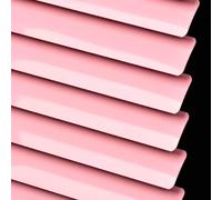 DZHTUF Pink Venetian Blinds, Aluminium Metal Blinds For Windows, 25mm Waterproof Slats, Horizontal Blackout Shades, Made To Measure Aluminium Venetian Blinds,W×H-45x120cm/18x47in