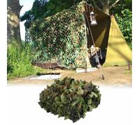 DZHTUF Professional Camo Netting,Reinforced Camouflage Netting,Jungle Shade Net,Concealed Camouflage Net,For Military Decoration,Hunting,Photography,Shooting,Car Cover,W×H-1x9m/3.3x29.5ft