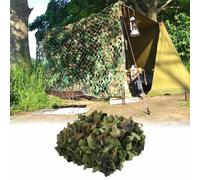 DZHTUF Professional Camo Netting,Reinforced Camouflage Netting,Jungle Shade Net,Concealed Camouflage Net,For Military Decoration,Hunting,Photography,Shooting,Car Cover,W×H-1x6m/3.3x19.7ft
