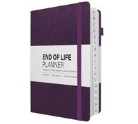 Dzhzal End of Life Diary, Final Arrangements Organizer for Beneficiary, Will Preparation, Last Wishes & Funeral Planning Final Wishes Book A5 Guided Estate Planning Organizer