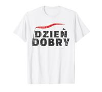 Dzien Dobry Polish Language Funny Souvenir Value Graphic T-Shirt
