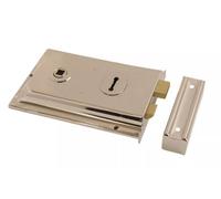 Dzina 6" X 4" Chrome Rim Sashlock (Pack Of 1)