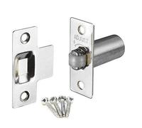 Dzina Adjustable Roller Catch 38mm Nickel Plated Forend (Nylon Roller) Pack Of 2
