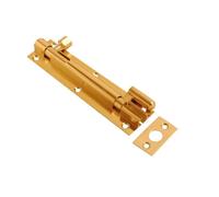 Dzina Barrel Bolt Necked 250mm x 38mm (10 x 1. 1/2 Inch) Brass Pack of 4