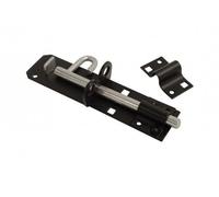 Dzina Brenton Pad Bolt Medium 6 Inch Black, Pack of 1