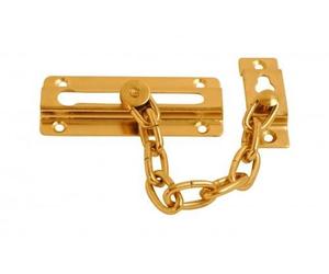 Dzina Contract Steel Door Chain 3.3/4 Inch EB, Pack of 1