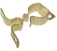 Dzina Cupboard Cabinet Gripper Catch, 32mm, Brass Plated, Pack Of 4