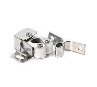 Dzina Double Roller Catch, 32mm, Bright Zinc Plated, with Screws, Pack of 6